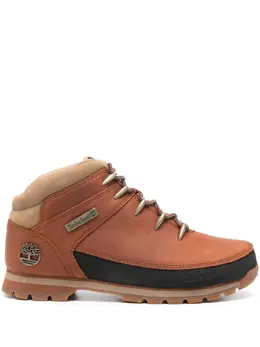 Timberland: Коричневые ботинки 