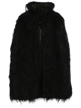 Rick Owens: Плащ из искусственного меха 