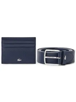 Lacoste: Синий ремень 