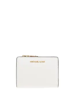 Michael Michael Kors: Белый кошелёк 
