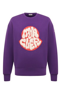 Moncler: Хлопковый свитшот 