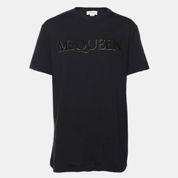 Alexander McQueen: Синяя футболка 