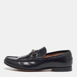 Gucci: Чёрные мокасины  Horsebit