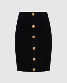 Balmain: Чорні спідниці 