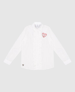 Philipp Plein: Белая блуза 