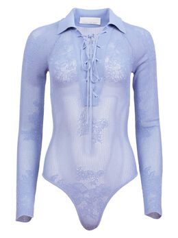 Fleur Du Mal: Голубой боди 
