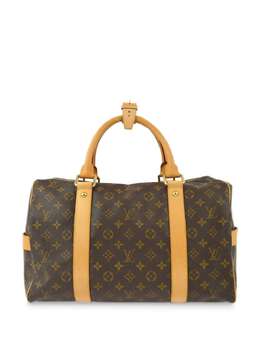 Louis Vuitton Pre-Owned: Коричневая дорожная сумка 