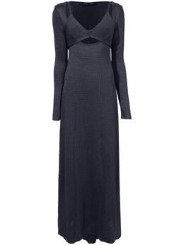 Proenza Schouler: Тёмное платье 
