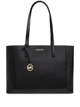 Michael Michael Kors: Чёрная сумка-шоппер 