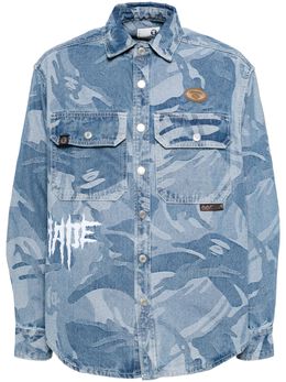 AAPE BY *A BATHING APE®: Рубашка с принтом 