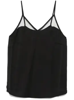TWINSET: Атласный топ 
