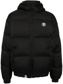 AAPE BY *A BATHING APE®: Чёрная куртка 