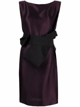 Lanvin Pre-Owned: Платье с бантом 