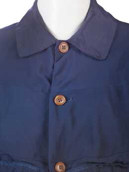 Comme Des Garçons Pre-Owned: Синий топ 