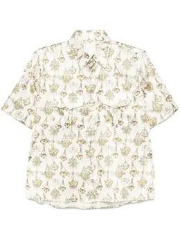 Givenchy: Рубашка с принтом 