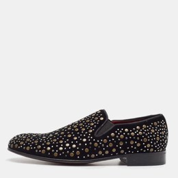 Dolce & Gabbana: Чёрные мокасины 