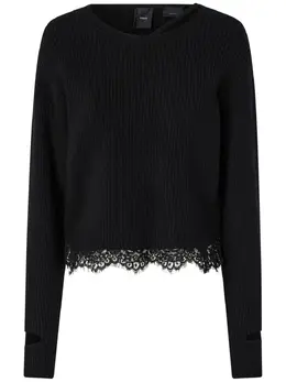 PINKO: Чёрный свитер 