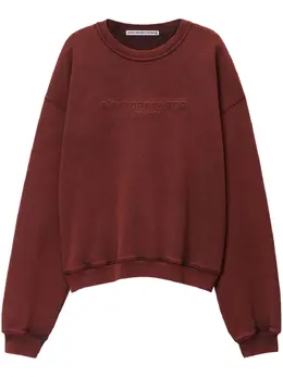 Alexander Wang: Красный свитшот 