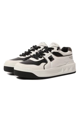 Valentino: Белые кеды  ONE STUD