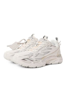 Off-White: Белые кроссовки 