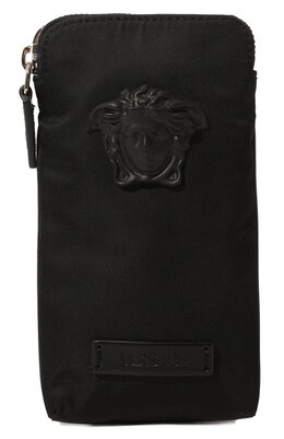 Versace: Чёрная сумка 
