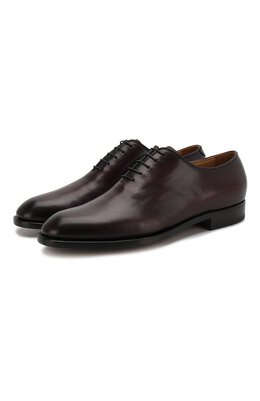 Kiton: Бордовые туфли 