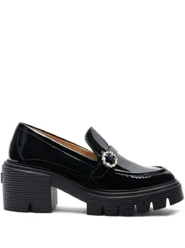 Stuart Weitzman: Чёрные лоферы 