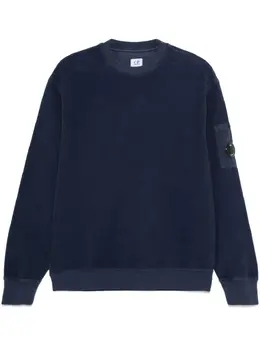 C.P. Company: Синий свитшот  Lens