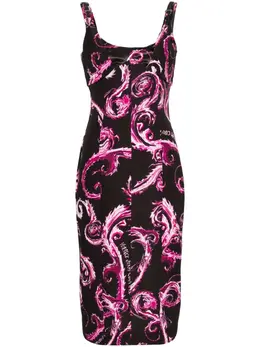 Versace Jeans Couture: Платье с принтом 
