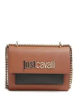 Just Cavalli: Коричневая сумка через плечо 