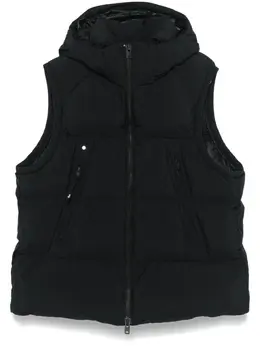 Y-3: Чёрный жилет 