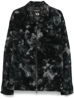 Y-3: Голубая куртка 