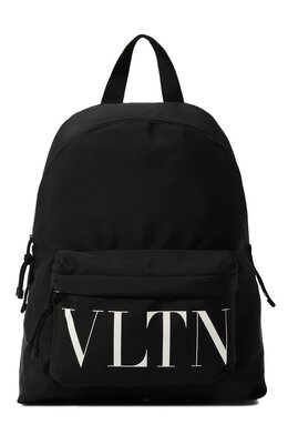 Valentino: Чёрный рюкзак  VLTN
