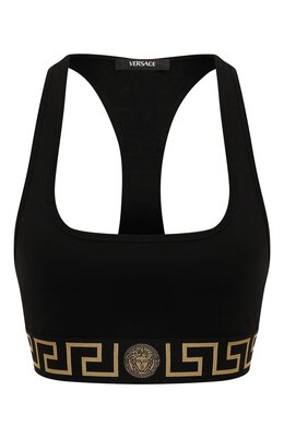 Versace: Трикотажный топ 