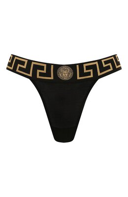 Versace: Чёрные трусы 