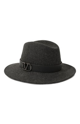 Valentino: Серая шляпа  VLogo Signature