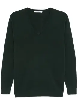 Max Mara: Свитер цвета хаки 