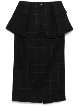 sacai: Многослойная юбка 