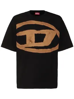 DIESEL: Чёрная футболка 