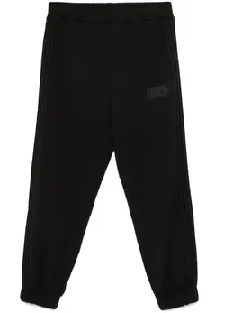 Ea7 Emporio Armani: Чёрные брюки 