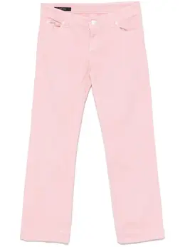 Gucci Pre-Owned: Розовые брюки 
