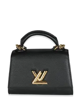 Louis Vuitton Pre-Owned: Чёрная сумка 