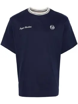 Sergio Tacchini: Голубая футболка 