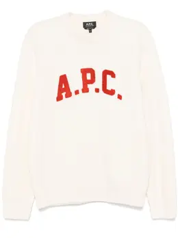 A.P.C.: Белый свитер 