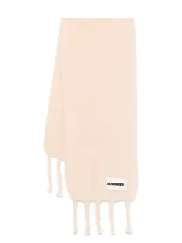 Jil Sander: Розовый шарф 