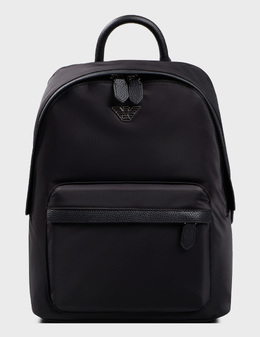 EMPORIO ARMANI: Чёрный рюкзак 