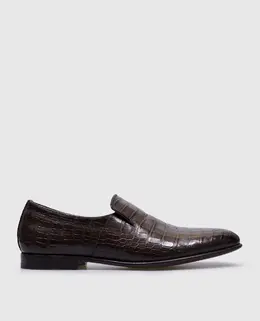 Santoni: Коричневі туфлі 