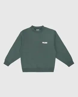 Vetements: Зелёный свитшот 