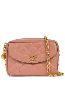 CHANEL Pre-Owned: Розовая сумка 