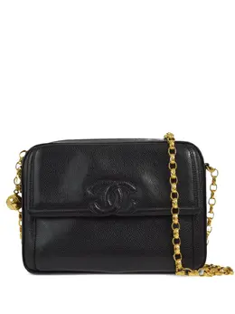 CHANEL Pre-Owned: Чёрная сумка 